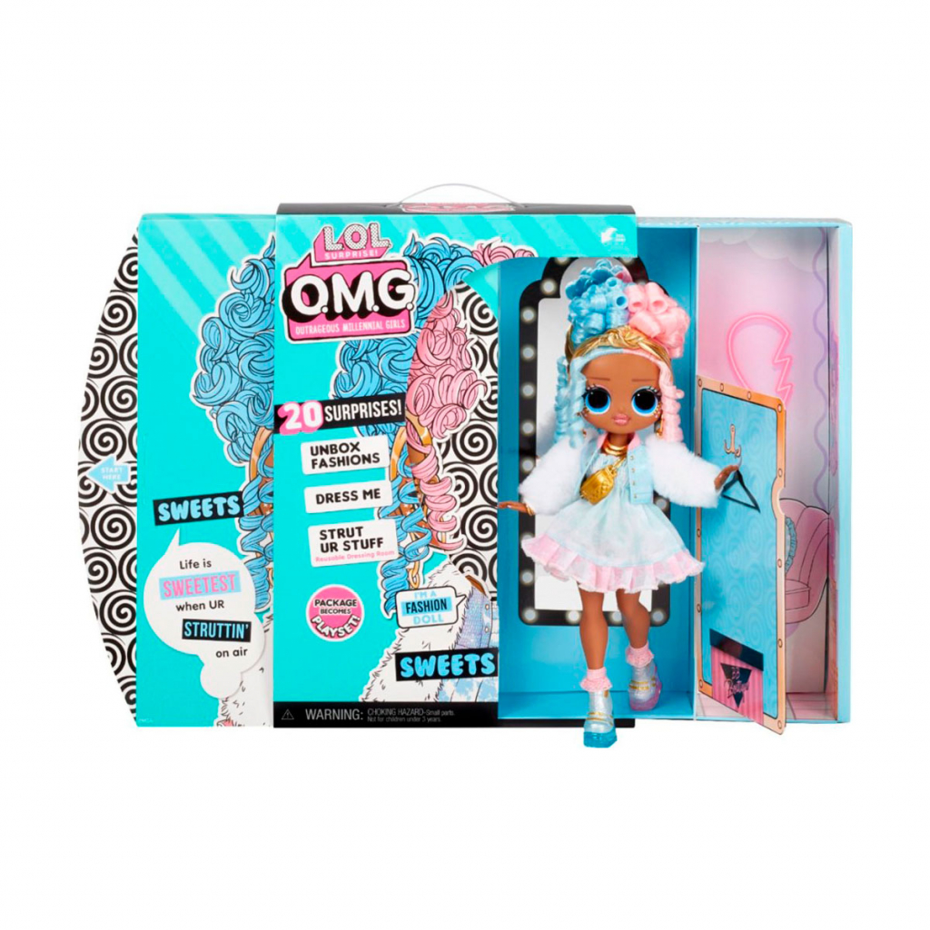 Лялька L.O.L. Surprise! O.M.G. S4 Леді-цукерочка з аксесуарами (572763) - зображення 3