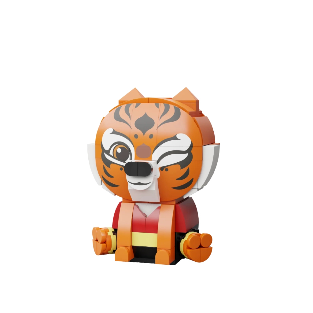 Конструктор Pantasy Kung Fu Panda Серія Сидячий малюк - Тигриця (99125) - зображення 2