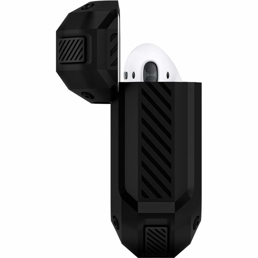 Чохол для навушників Spigen для Airpods Tough Armor Black (074CS26497) - изображение 4