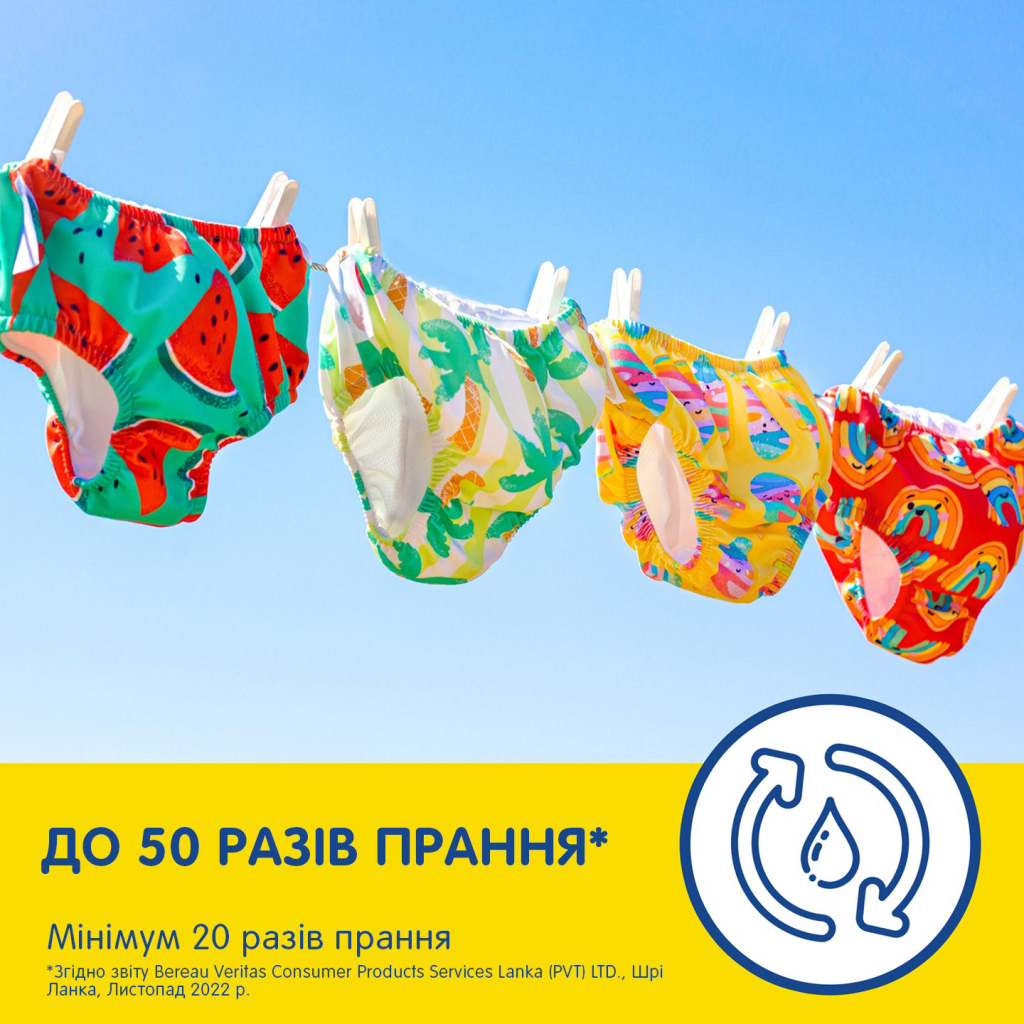 Підгузки Huggies Little Swimmers Розмір 3-4 багаторазові для плавання 1 шт (5029053583051) - зображення 7