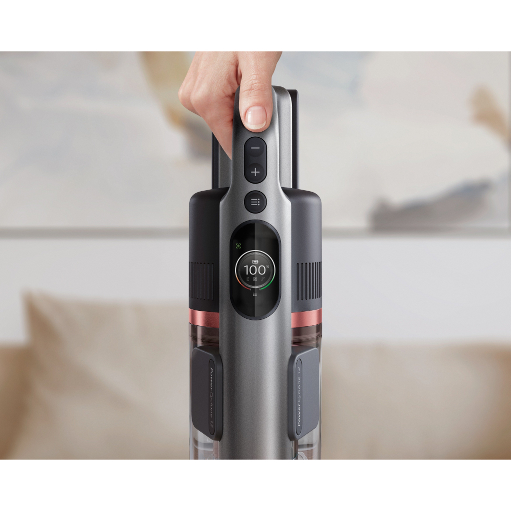 Пилосос Philips безпровідний Aqua Plus, 7000 Series, конт пил -0.6л, автон. робота д (XC7055/01) - зображення 9