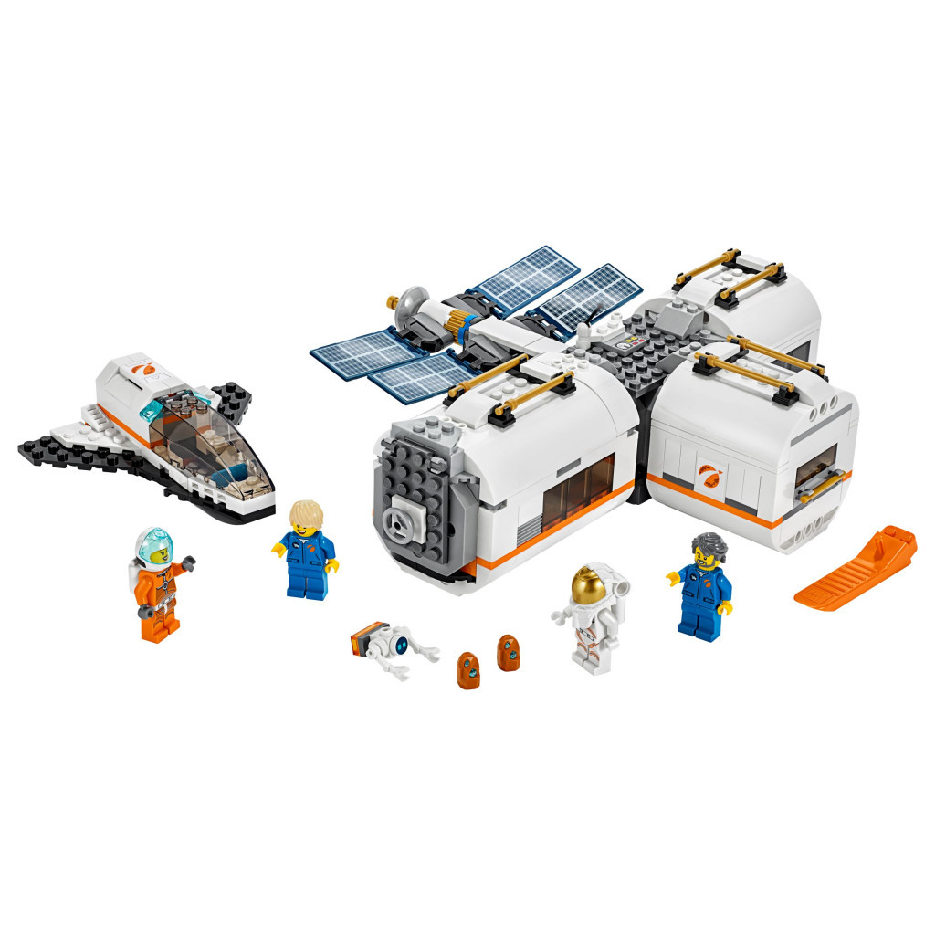 Конструктор LEGO City Місячна космічна станція 412 деталей (60227) - зображення 2