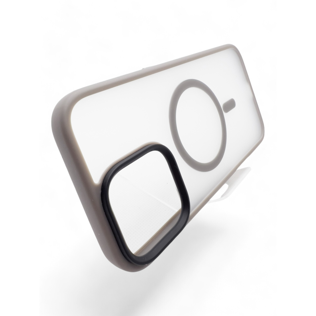 Чохол до мобільного телефона BeCover Metal Buttons Case (MagSafe) для Apple iPhone 16 Gray (712092) - зображення 3