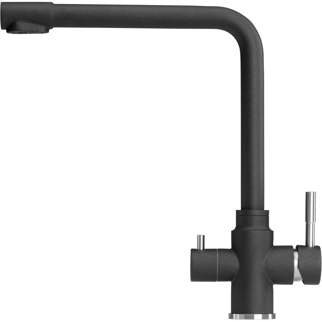 Змішувач GRANADO Badalona LUX black shine (gz0401L) - зображення 2