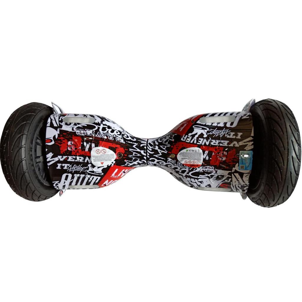 Гіроборд Rover XL6 10.5 Grafitti white-red - зображення 4