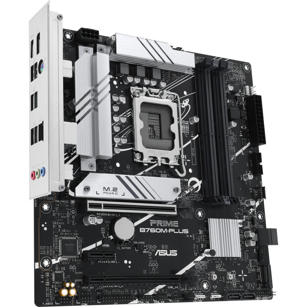 Материнська плата ASUS PRIME B760M-PLUS - зображення 2