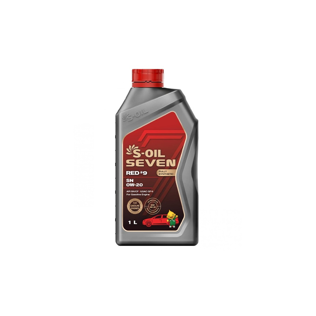 Моторна олива S-OIL SEVEN RED 9 SN 0W-20, 1л (SNR0201) - зображення 1