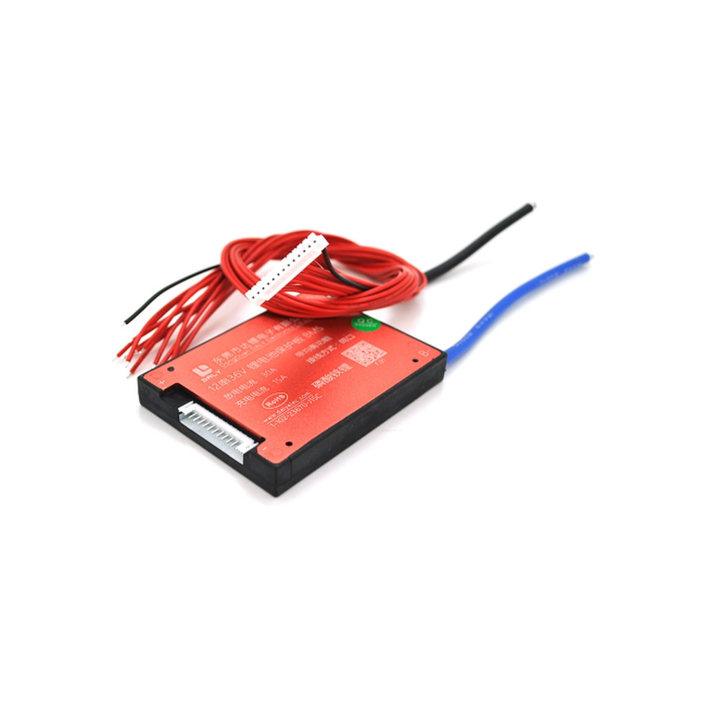 BMS контроллер DaLy LiFePO4 36V 12S 30A (DL12S-30A) - зображення 1