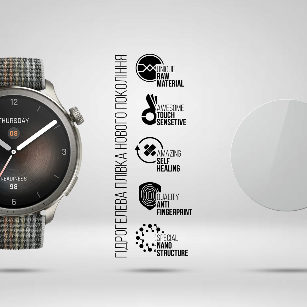 Плівка захисна Armorstandart Amazfit Balance 6 pcs (ARM73337) - изображение 3