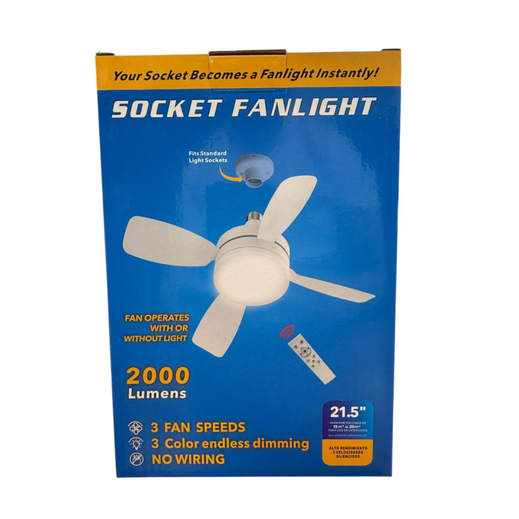 Вентилятор XoKo LED Socket Fanlight 2000 (XK-SFL-2000) - изображение 5