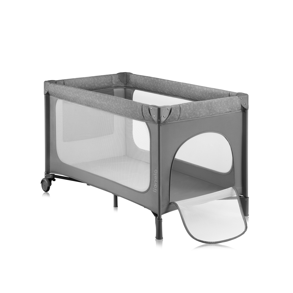 Дитячий манеж Lionelo JASMIN EASY FOLD GREY STONE (LO-JASMIN EASY FOLD GREY STONE) - зображення 2