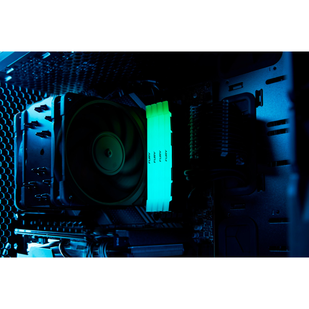 Модуль пам'яті для комп'ютера DDR4 32GB 3200 MHz Renegade Kingston Fury (ex.HyperX) (KF432C16RB2A/32) - зображення 6