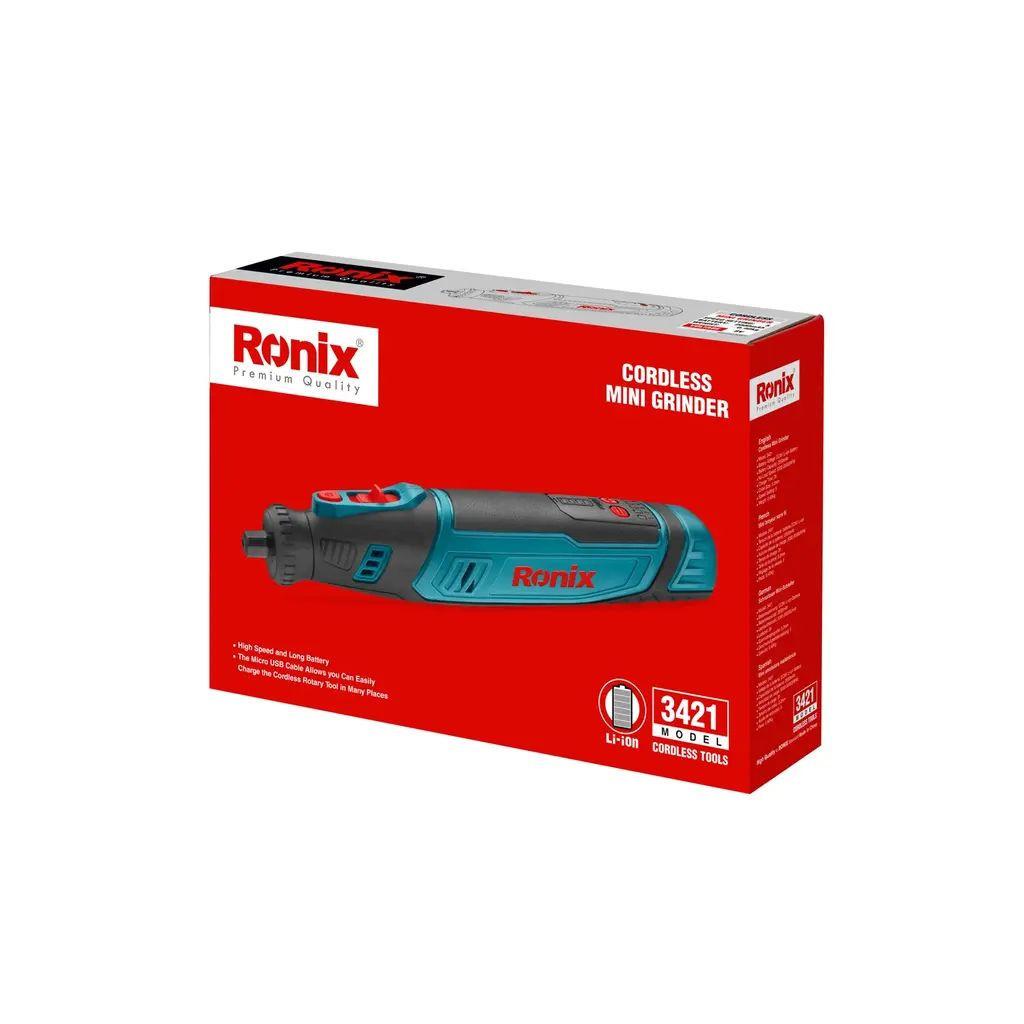 Гравер Ronix акумуляторний, набір (3421) - зображення 8