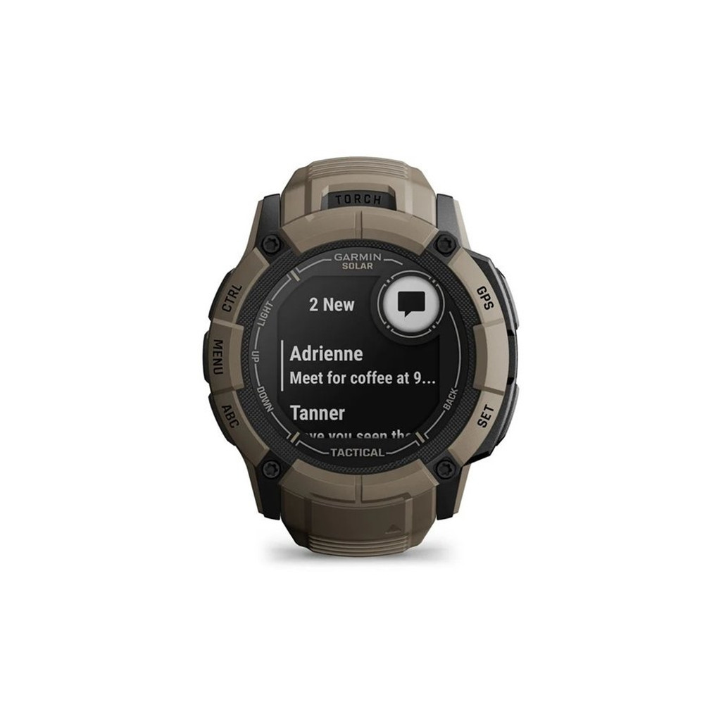 Смарт-годинник Garmin Instinct 2X, Solar, Tactical Edition, Coyote Tan, GPS (010-02805-02) - зображення 11
