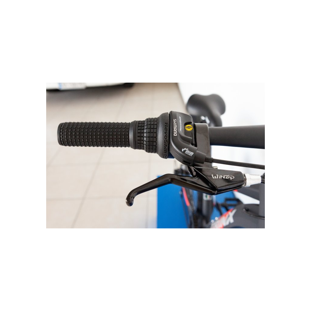 Велосипед Trinx M134 24" рама-11" Matt-Black-Grey-Red (M134.11MBGR) - зображення 6