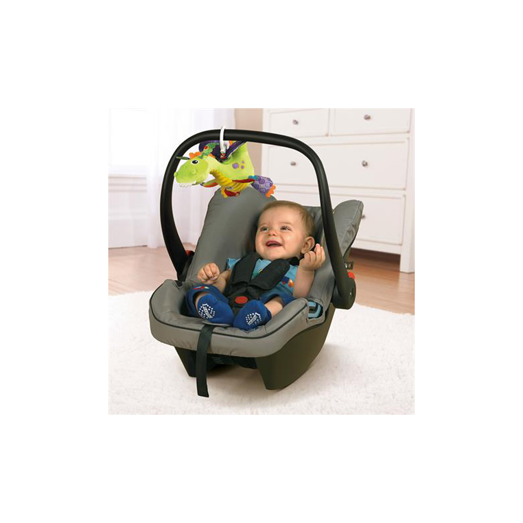 Іграшка на коляску Lamaze Дракончик махає крилами (L27565) - зображення 5