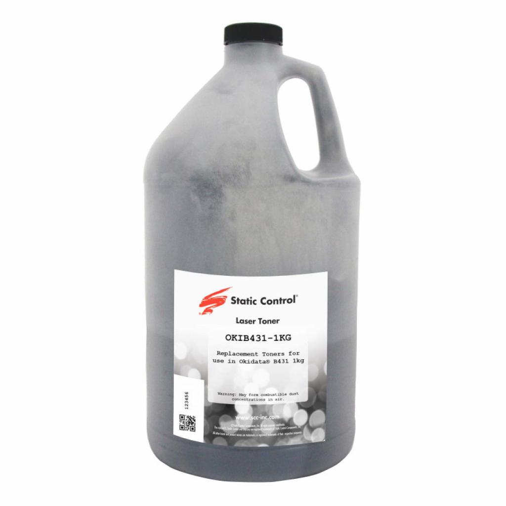 Тонер OKI B431 1кг Static Control (OKIB431-1KG) - зображення 1