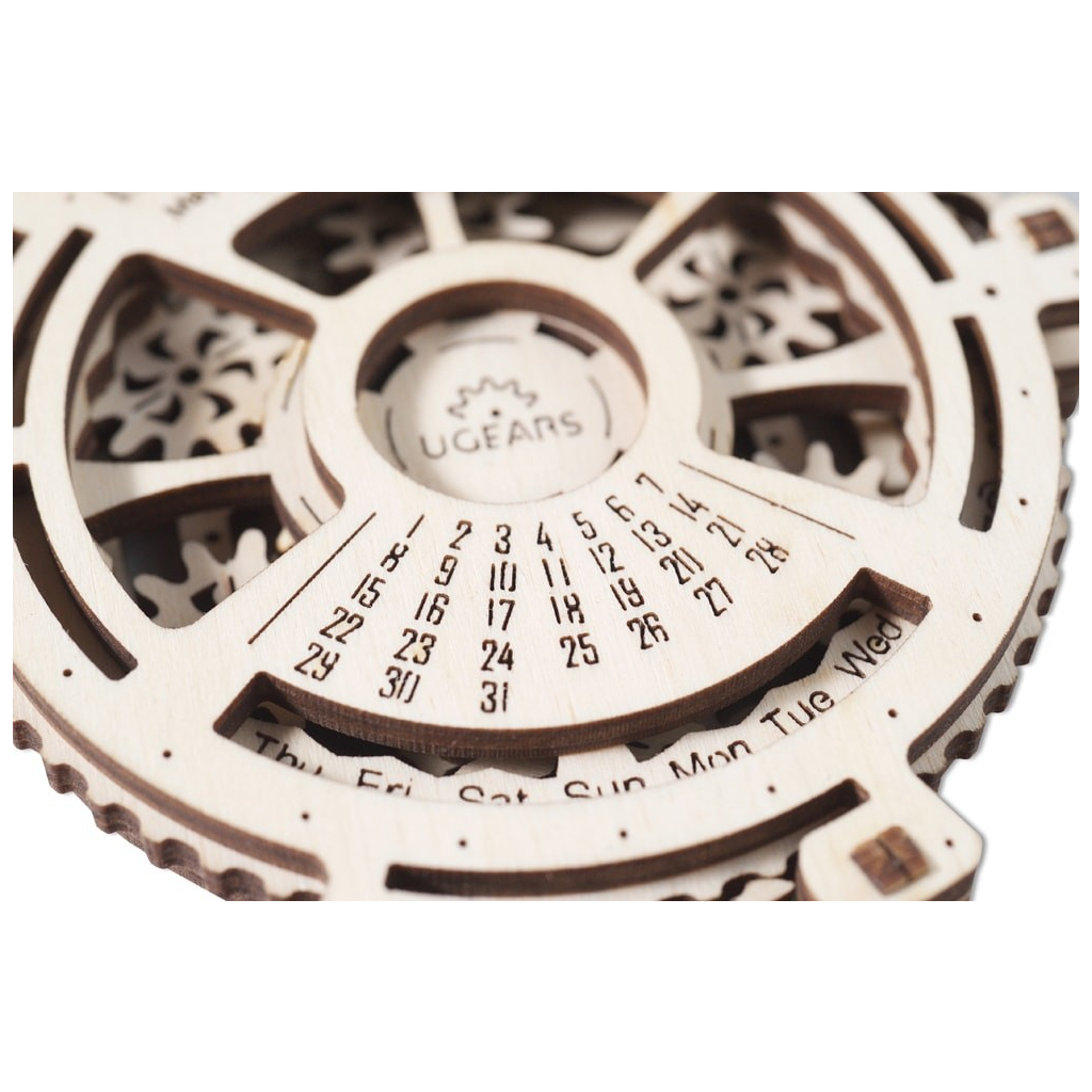 Конструктор Ugears механічний 3D Навігатор дат 2.0 (70218) - зображення 5