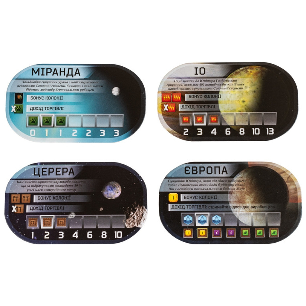 Настільна гра Kilogames Тераформування Марса: Колонії (Terraforming Mars: Colonies) (укр.) (11980) - зображення 6