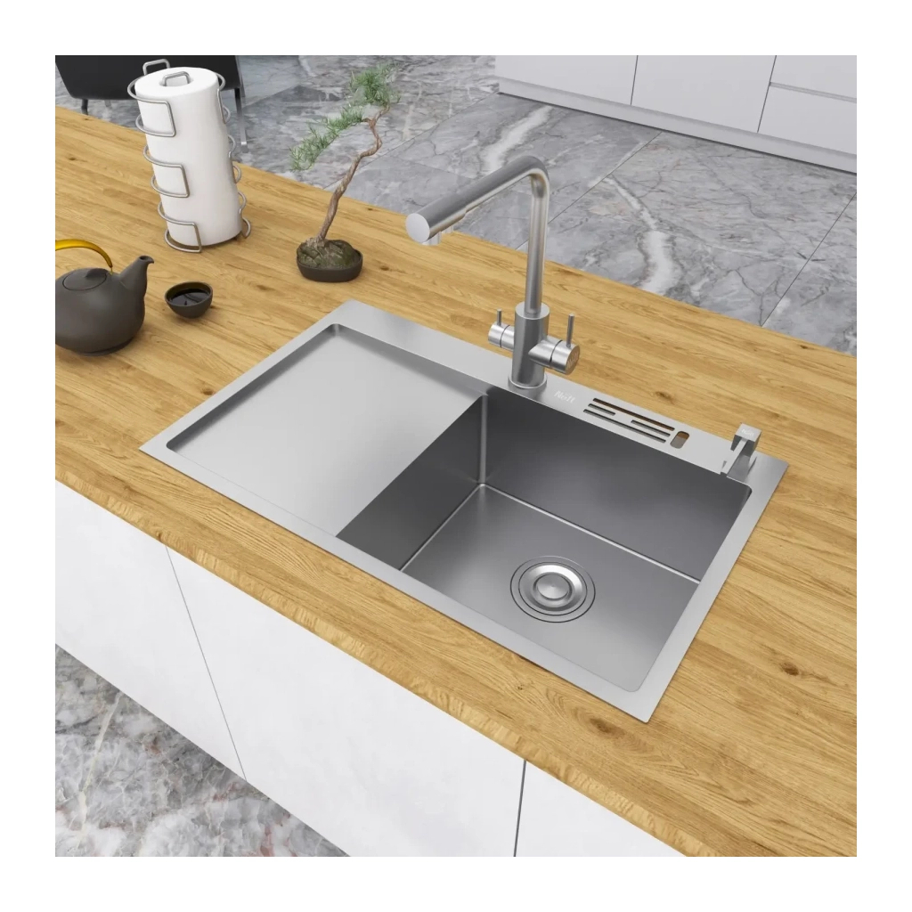 Мийка кухонна Nett NS-7848(L) (0405251) - зображення 9