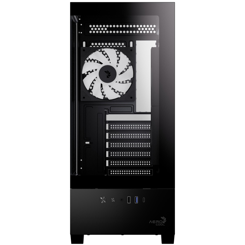 Корпус для ПК AeroCool P500D Digi-G-BK-v1 Black (ACCM-PN07033.11) - зображення 3