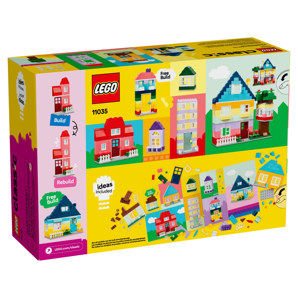 Конструктор LEGO Classic Творчі будинки 850 деталей (11035) - зображення 8