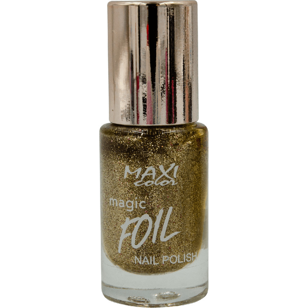 Лак для нігтів Maxi Color Magic Foil Nail Polish 01 (4823097122709) - изображение 1