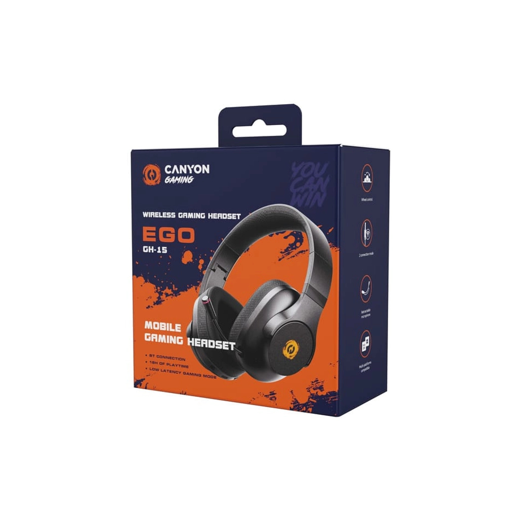 Навушники Canyon EGO GH-15 Black (CND-SGHS15B) - зображення 7