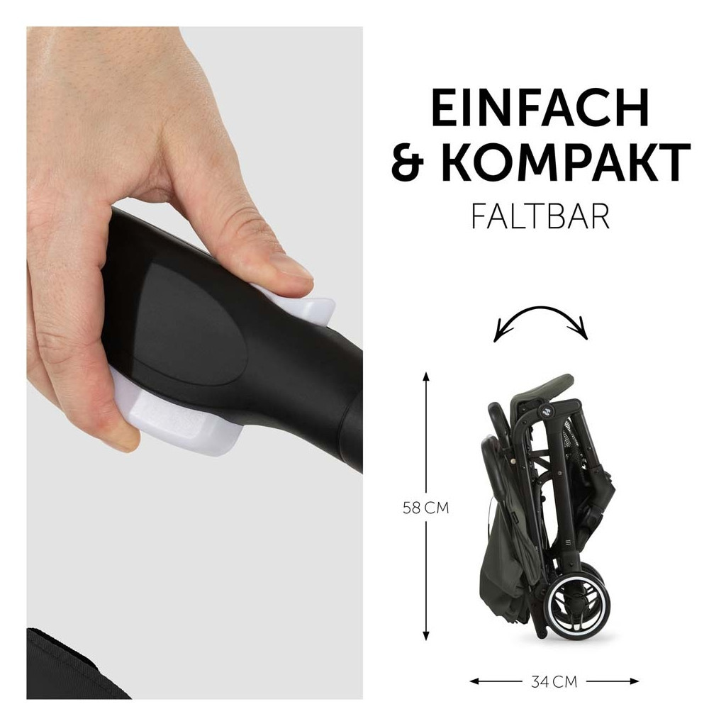 Коляска Hauck Travel N Care Dark Olive (16017-6) - зображення 5