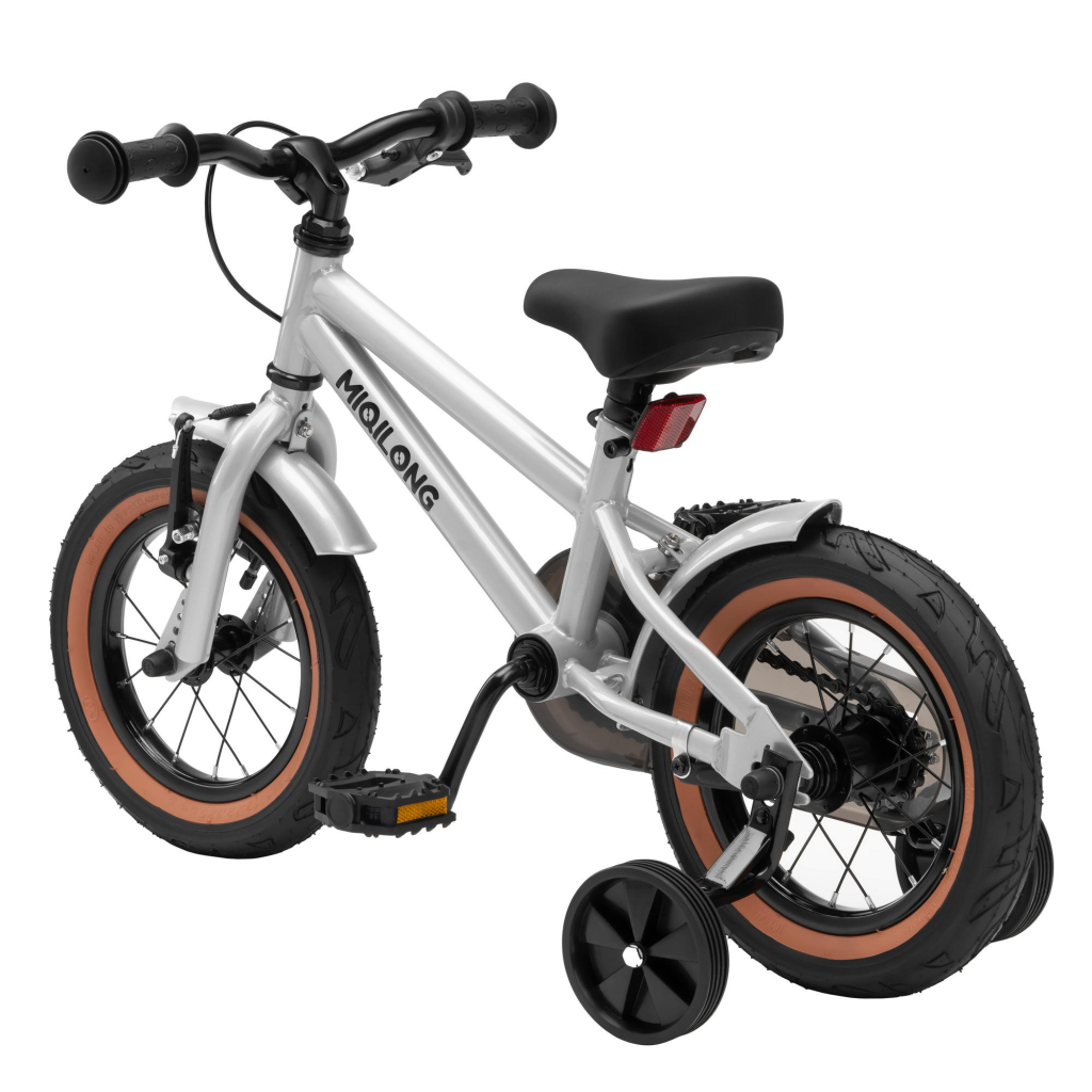 Дитячий велосипед Miqilong ST 12" сріблий (RBB-ST12-SILVER) - зображення 2