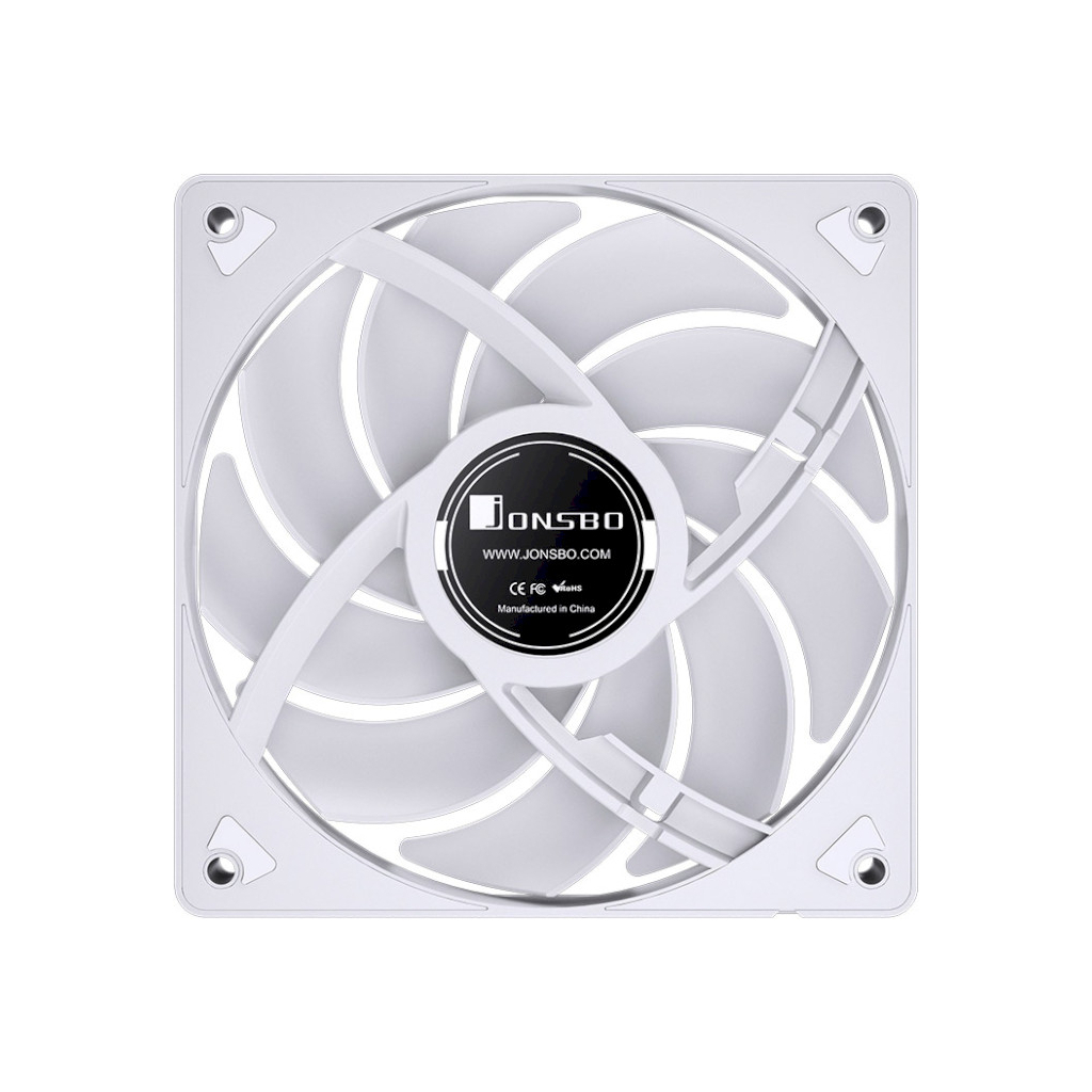 Кулер до корпусу JONSBO SL-120CW White - зображення 9