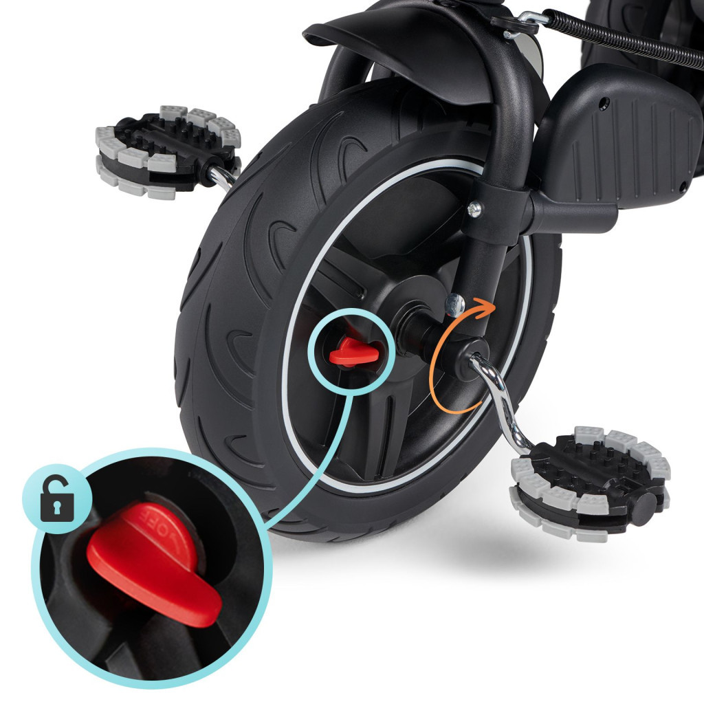 Дитячий велосипед Kinderkraft Spinstep Platinum Grey (KRSPST00GRY0000) (5902533916511) - зображення 12