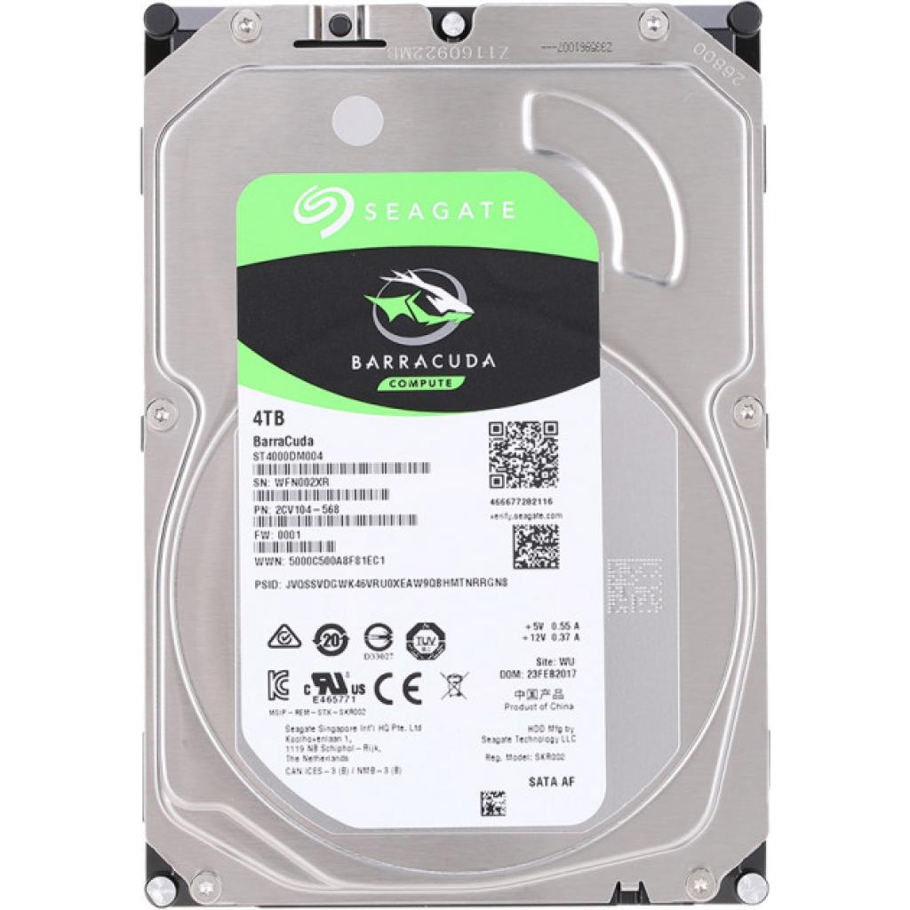 Жорсткий диск 3.5" 4TB Seagate (# ST4000DM004-FR #) - зображення 1