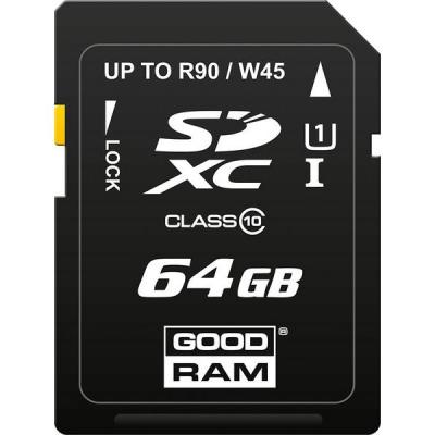 Карта пам'яті Goodram 64GB SDXC Class 10 (SDC64GXC10GRR10) - зображення 1