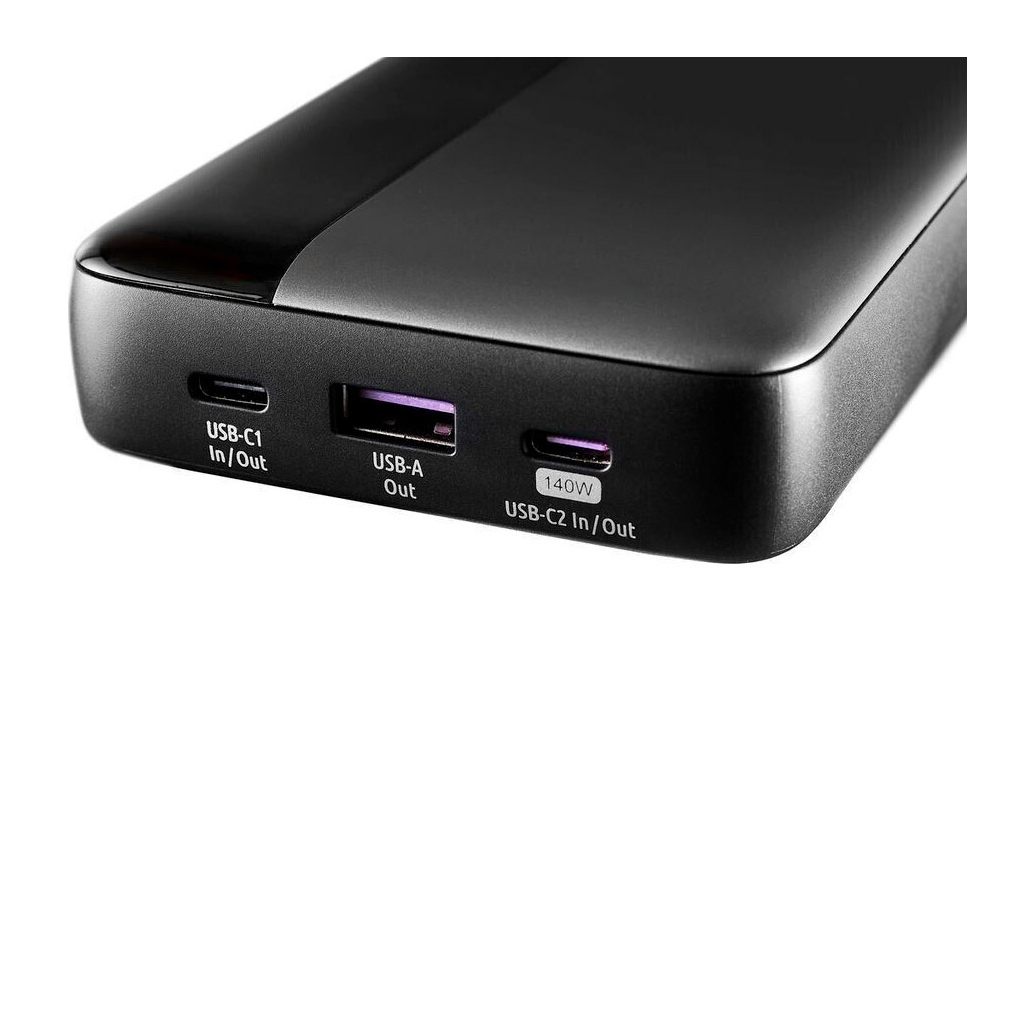 Батарея універсальна Intenso HE25000 25000mAh PD/3.1/140W + cable with a built-in E-marker chip (7350060) - изображение 4