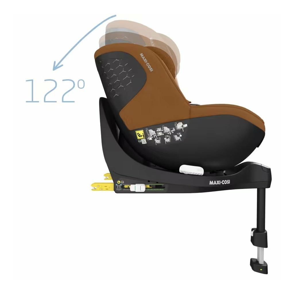 Автокрісло Maxi-Cosi Mica PRO ECO i-Size Authentic Cognac (8515650110) - зображення 9