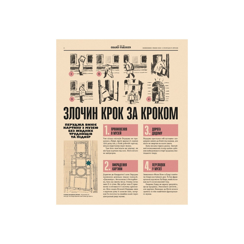 Книга Легендарні крадіжки: від Великого пограбування поїзда до викрадення Мони Лізи Видавництво Старого Лева (9789664481066) - зображення 6
