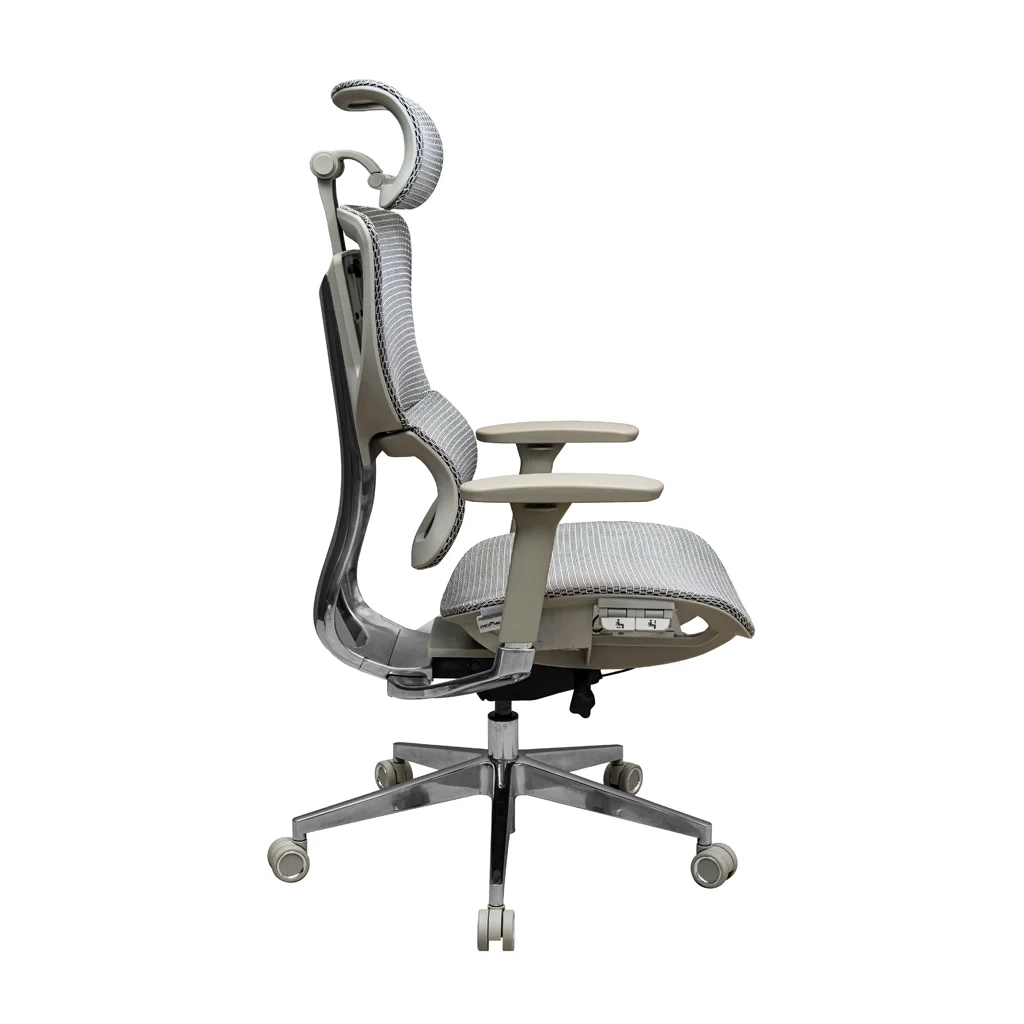 Офісне крісло Richman Ерготекс Алюм Synchro Сітка Сіре (R00000052540) - зображення 3