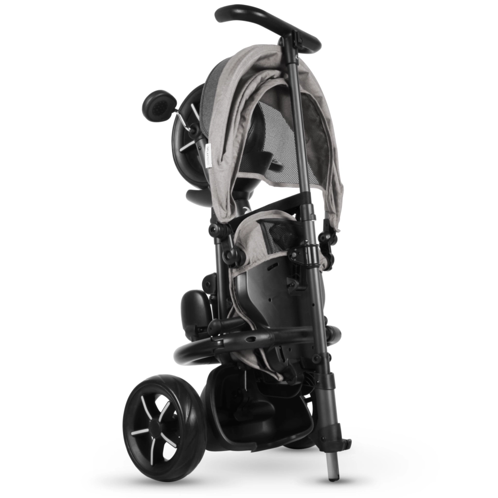 Дитячий велосипед QPlay Rito Star Grey складаний триколісний (S380-11RitoStarGrey) - зображення 8