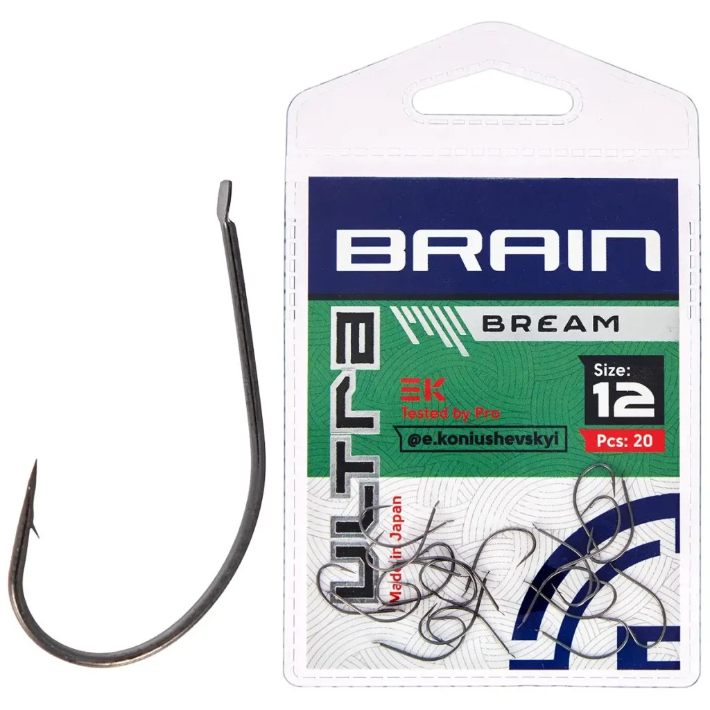 Гачок Brain fishing Ultra Bream 12 (20шт/уп) (1858.52.58) - зображення 1