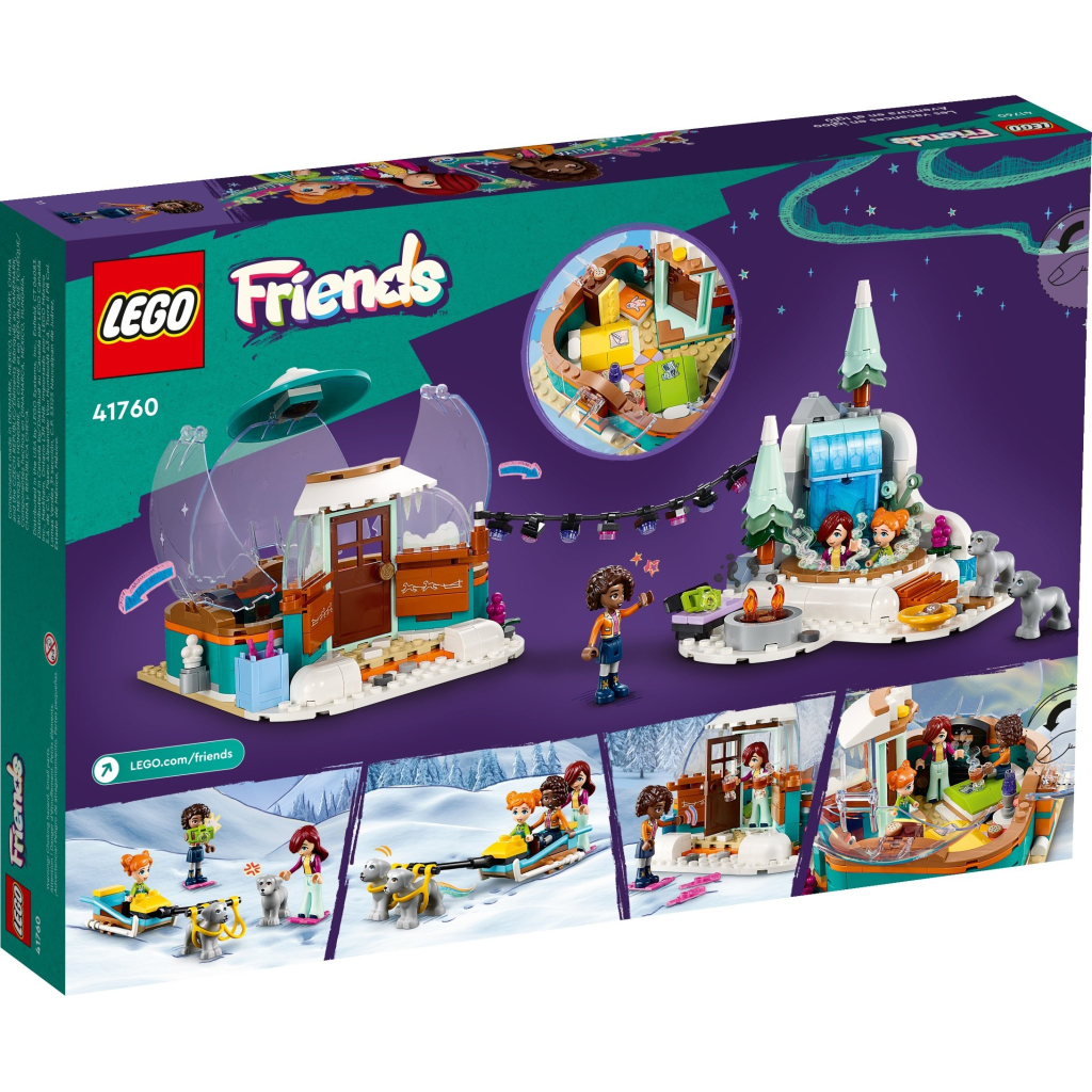 Конструктор LEGO Friends Святкові пригоди в іглу 491 деталь (41760-) - зображення 9