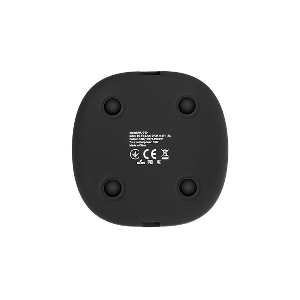 Зарядний пристрій REAL-EL WL-740 black (EL123160019) - зображення 8