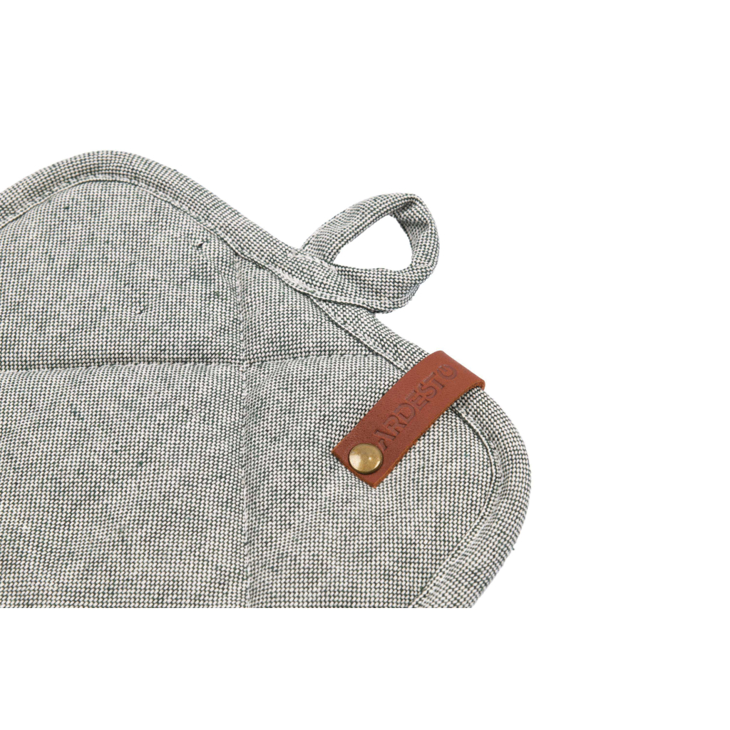 Кухонна прихватка Ardesto Oliver зелений 20х20см, 100% бавовна (ART04OG) - изображение 8