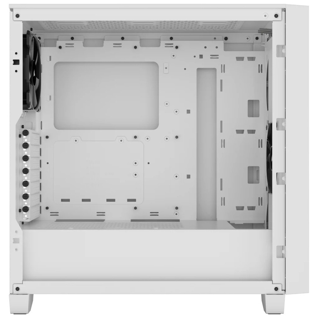 Корпус Corsair 3000D Tempered Glass White (CC-9011252-WW) - зображення 5