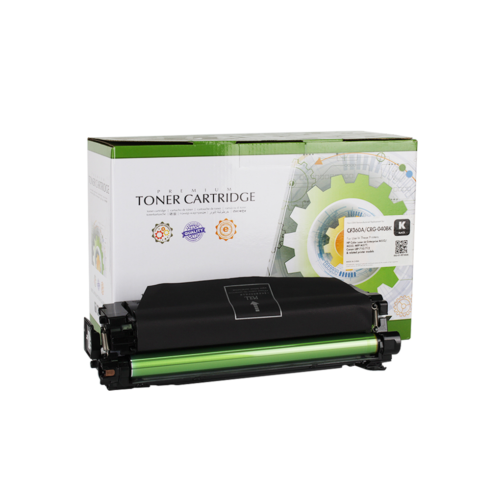 Картридж Static Control HP CF360A (508A), Canon 040 black (002-01-RF360A) - зображення 1