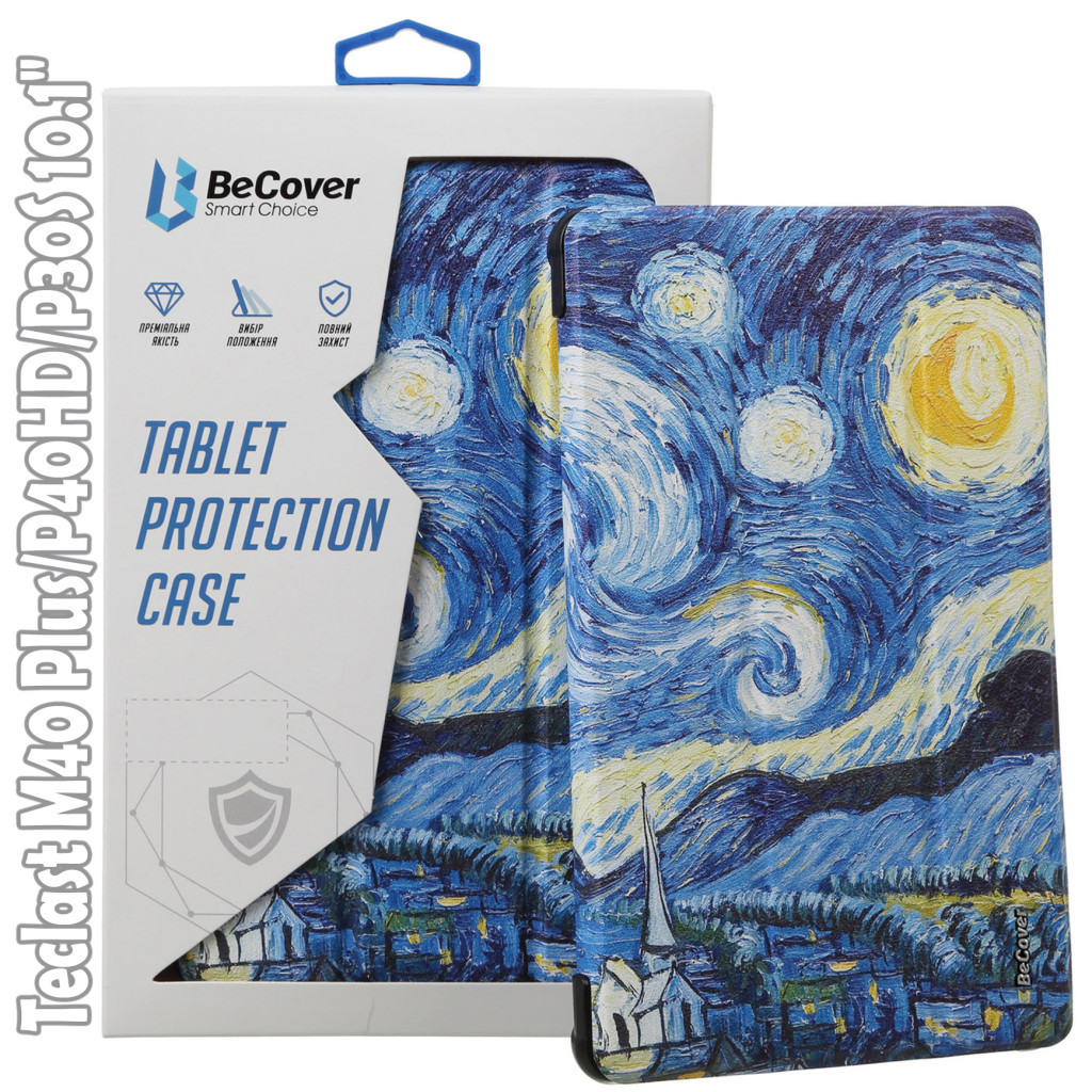 Чохол до планшета BeCover Smart Case Teclast M40 Plus/P40HD/P30S 10.1" Night (709545) - зображення 1