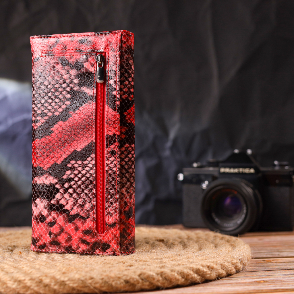 Гаманець Canpellini З натуральної шкіри Різнобарвний (21627) - зображення 9