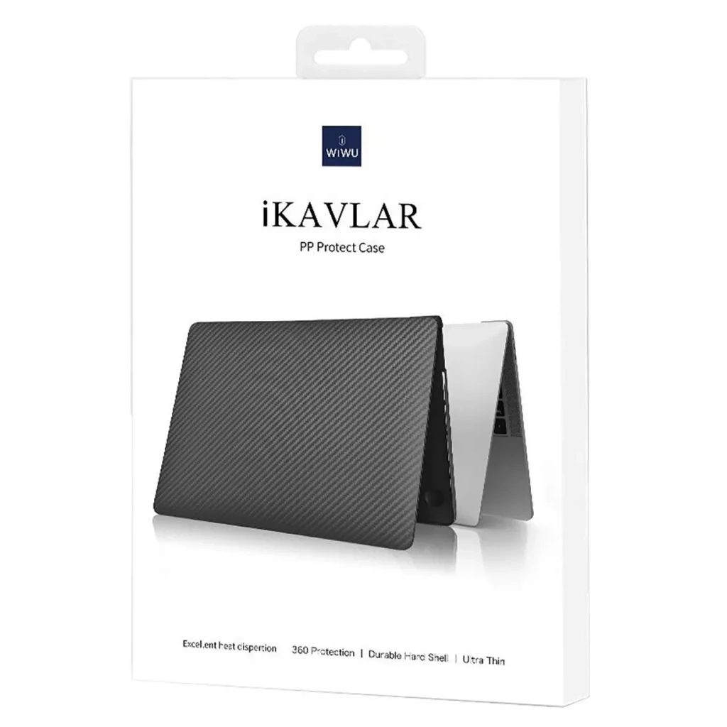 Чохол до ноутбука WIWU (накладка) 13,3 MacBook Pro 2020/2022 iKavlar Crystal, white (47394) - зображення 2