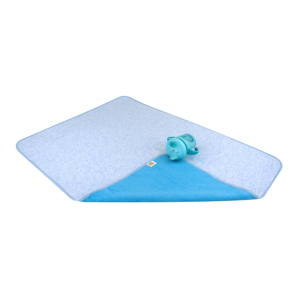 Пелюшки для малюків Еко Пупс Jersey Classic непромокаюча двостороння 65 х 90 см синій (ПЕЛ-6590хбтрс) - зображення 5