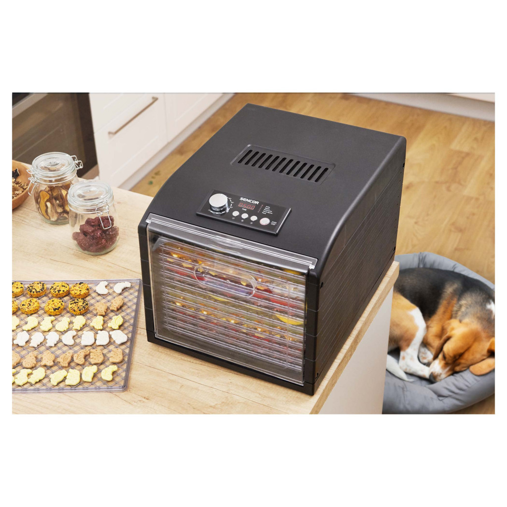 Сушка для овочів та фруктів Sencor SFD 6600BK - изображение 11